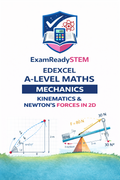 FREE EDEXCEL A-Level Maths Mechanics – Kinematics & Forces in 2D Past Paper Questions (2018–2025)