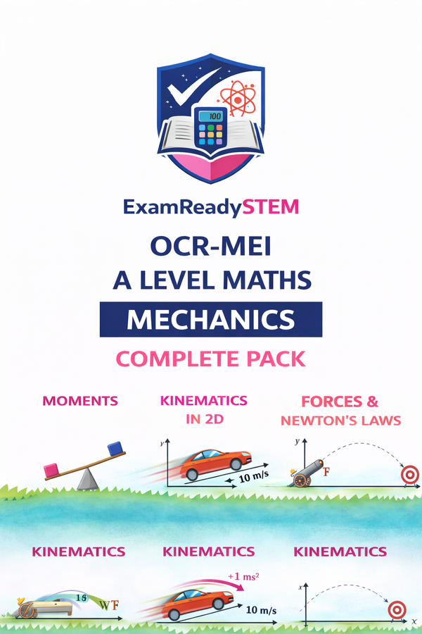 FREE OCR-MEI A-Level Maths Mechanics Complete Question Papers Pack