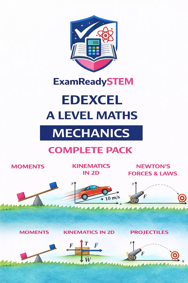 FREE EDEXCEL A-Level Maths Mechanics Complete Question Papers Pack