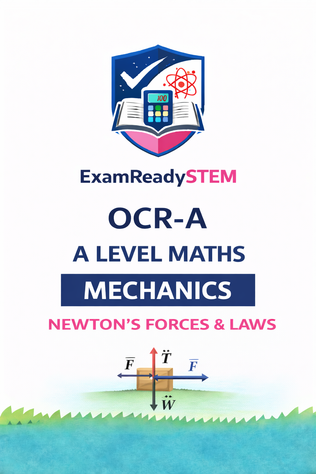 FREE OCR-A A-Level Maths Mechanics –  Forces & Newton's Laws Past Paper Questions (2018–2025)