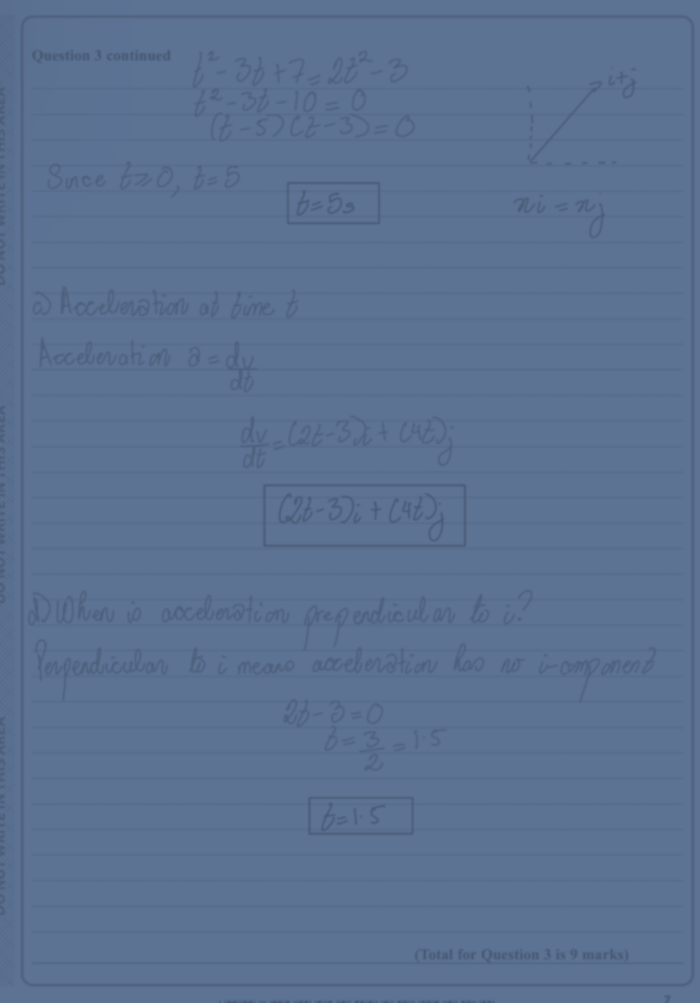 EDEXCEL A-Level Maths Mechanics – KINEMATICS & FORCES IN 2D FULLY WORKED SOLUTIONS (2018–2025)